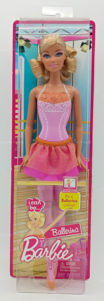 Ballerina Barbie I Can Be... Barbie Blonde Ballerina Doll 2010 Mattel T7168