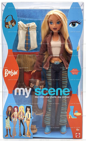 Barbie My Scene Back to School Barbie Doll 2003 Mattel B3214
