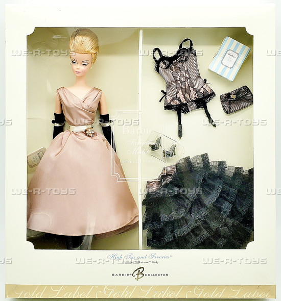 High Tea And Savories Barbie Doll Giftset Silkstone BFMC Gold Label Mattel J0597