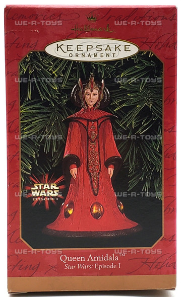 Queen Amidala Star Wars Episode 1 Ornament Hallmark Keepsake 1999