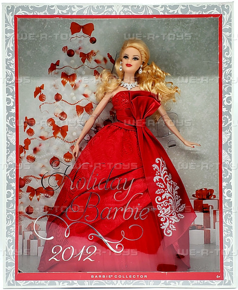 2012 Holiday Barbie Doll Mattel W3465 NRFB