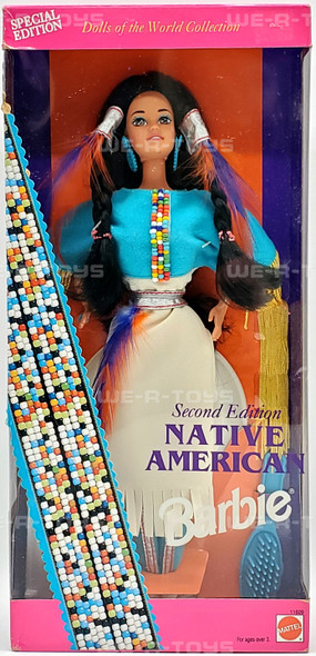 Native American Barbie Dolls of the World Barbie Doll 1993 Mattel 11609