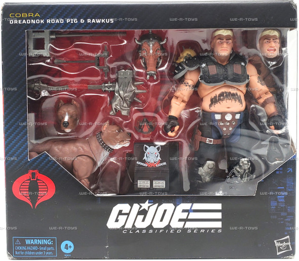 G.I. Joe Classified Series 135 Dreadnok Road Pig & Rawkus Action Figure