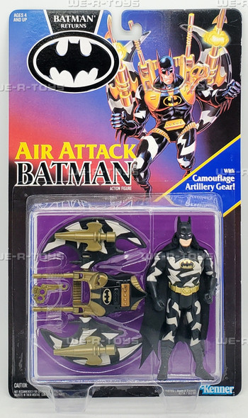 DC Batman Returns Air Attack Batman Action Figure 1991 Kenner #63610 NRFP