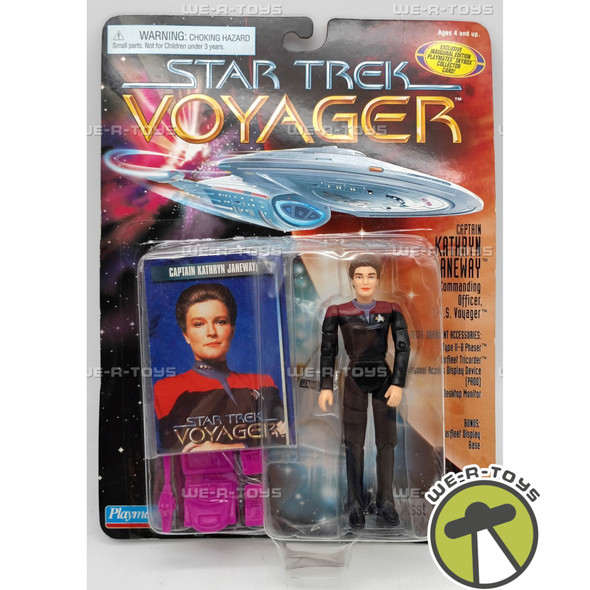 Star Trek Voyager Captain Kathryn Janeway Action Figure 1995 Playmates #6481