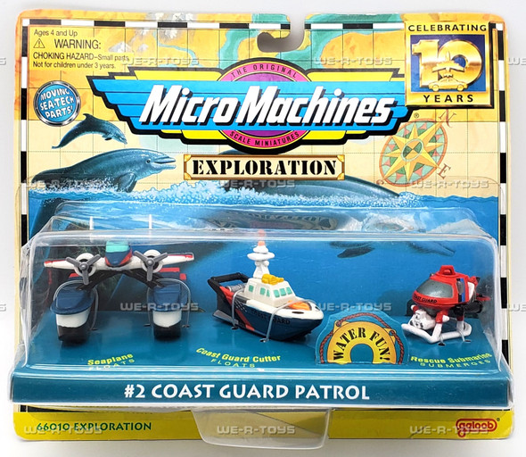 Micro Machines Exploration #3 Pirate Marauders Set 1996 Galoob No