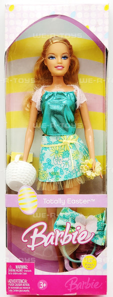 Totally Easter Barbie Doll 2006 Mattel No. L0999 NEW
