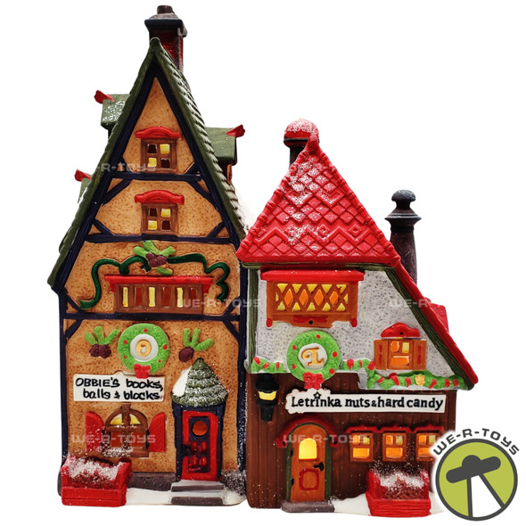 Department 56 Obbie's Books & Letrinka's Candy North Pole Series No. 56243