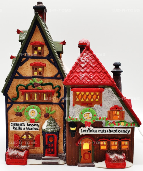 Department 56 Obbie's Books & Letrinka's Candy North Pole Series No. 56243