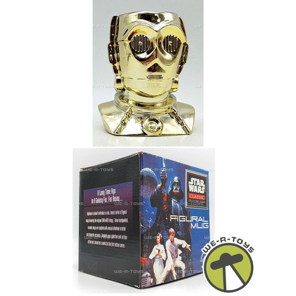 Star Wars Classic Collectors Series C-3PO Figural Mug 1995 Applause #46047