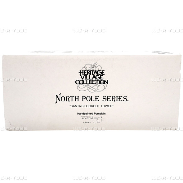 Department 56 Santa's Lookout Tower North Pole Series 5629-4 Retired