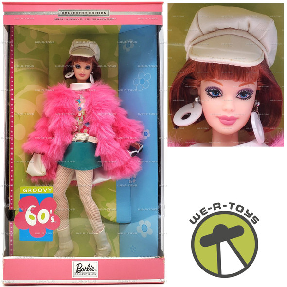 Barbie Groovy Sixties Doll Great Fashion of the 20th Century 2000 Mattel #27676