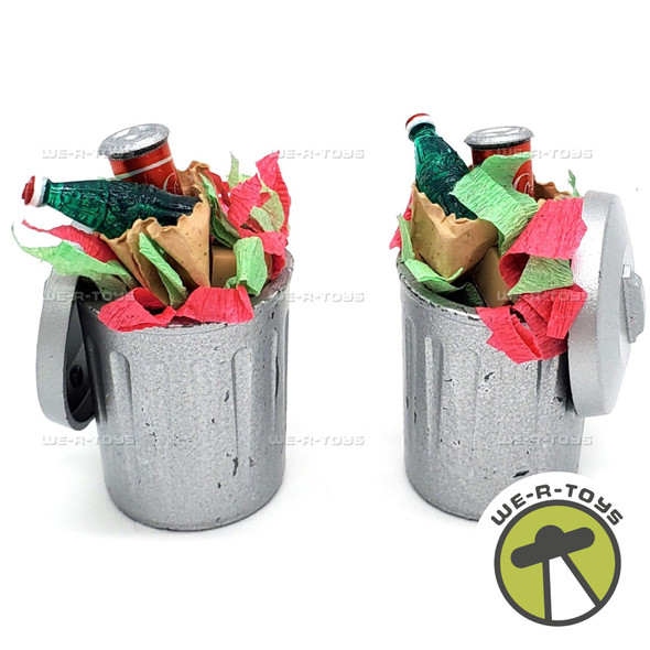 Department 56 Christmas Trash Cans Set of 2 The Original Snow Village Accessory