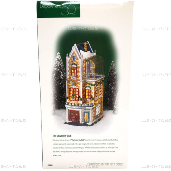 Department 56 Christmas in the City Series The University Club 58945