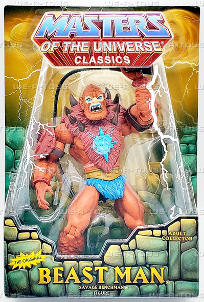 Masters of the Universe Classics Beast Man Action Figure 2008 Mattel N6447 Masters of the Universe Classics Beast Man Action Figure 2008 Mattel N6447