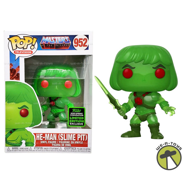 Funko Pop TV Masters of The Universe He-Man Slime Pit 952 Figure