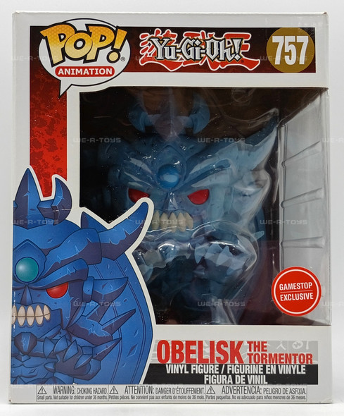 Funko POP! Animation Yu-Gi-Oh! Obelisk The Tormentor Vinyl Figure Funko #757