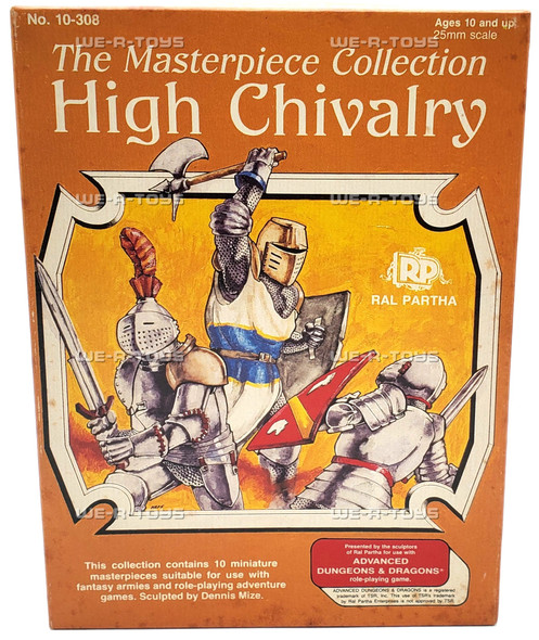 AD&D High Chivalry Masterpeice Collection 25mm Miniature Set Ral Partha #10-308