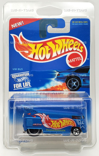 Hot Wheels 1996 First Editions VW Bus 6 of 12 Vehicle 1995 Mattel #14912