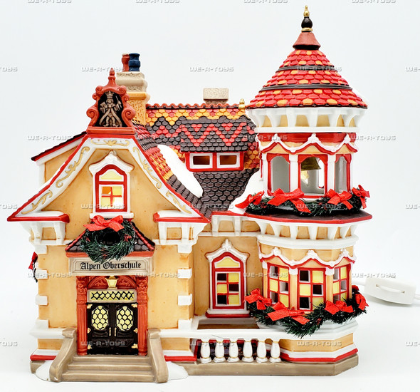 Department 56 Alpine Village Series Alpine Elementary School 56236