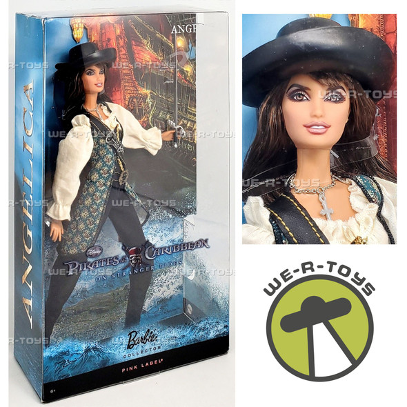 Barbie Pirates of the Caribbean On Stranger Tides Angelica Doll 2010 Mattel