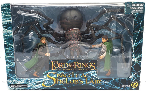 Lord of the Rings Battle at Shelob's Lair Action Figures 2005 Toy Biz #81650