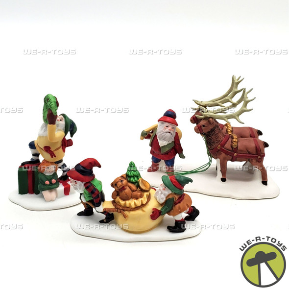 Department 56 Heritage Village Santa's Little Helpers Set of 3 Accessories 56103