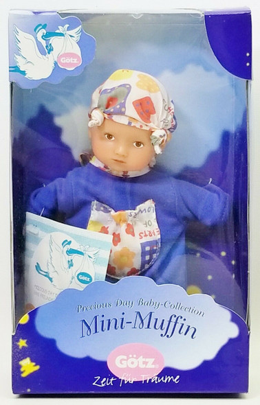 Gotz Mini Muffin Precious Day Baby Collection 8" Doll Boy NRFB #1