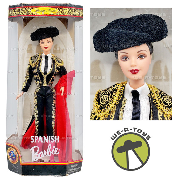 Barbie Dolls of the World Collector Edition Spanish Doll 1999 Mattel 24670