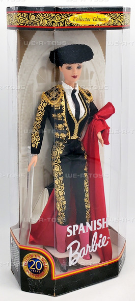 Barbie Dolls of the World Collector Edition Spanish Doll 1999 Mattel 24670