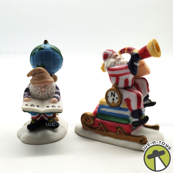 Department 56 Charting Santa's Course 2 Heritage Village Accessories 56364