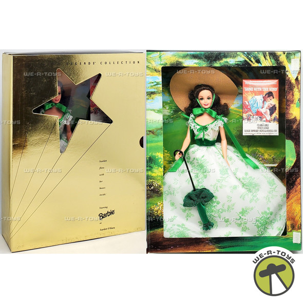 Scarlett O'Hara Gone with the Wind Barbie Doll Hollywood Legends 1994 Mattel