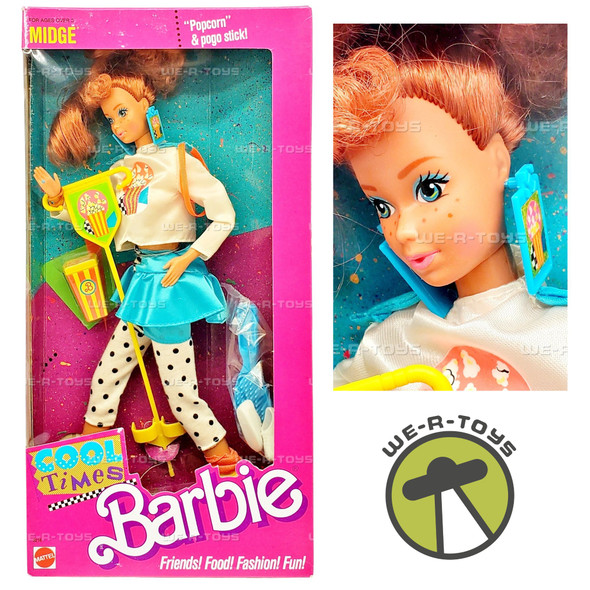 Barbie Cool Times Midge Doll 3216 Mattel 1988