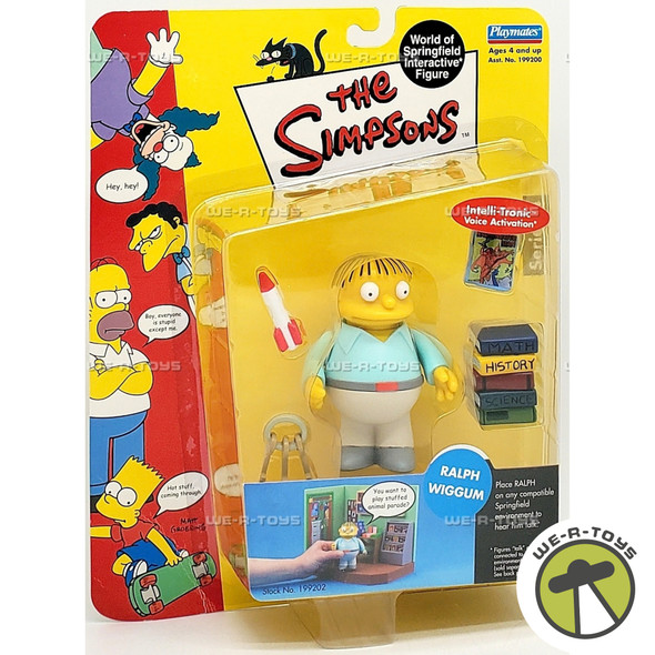 The Simpsons Interactive World of Springfield Figure Ralph Wiggum #199202