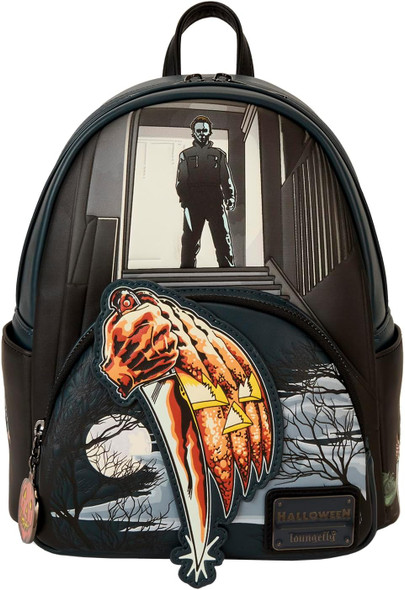Halloween Michael Myers Returns Jack-O'-Lantern Glow Mini Backpack Loungefly