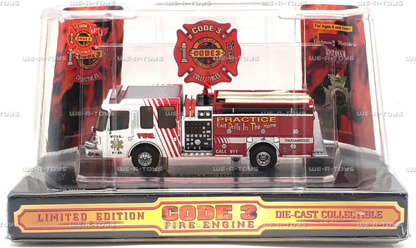 【即日発送】【新品・未使用】CODE3 LADDER TRUCK ボストン消防車 Code 3 Boston Engines, Pumpers, Ladders and More