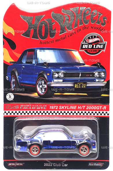 Hot Wheels RLC Exclusive 1972 Skyline H/T 2000GT-R Club Car