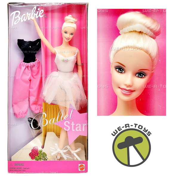 Barbie Ballet Star Doll Blonde 2000 Mattel 29195
