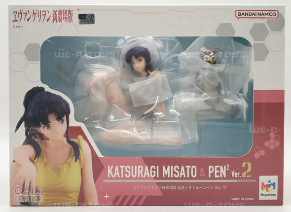 Rebuild of Evangelion Gals Series Misato Katsuragi & Pen Pen vol.2 Figures