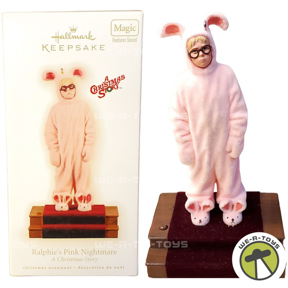 Ralphie’s Pink Nightmare A Christmas Story 2009 Hallmark Ornament