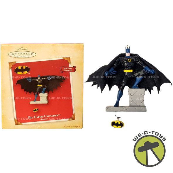 The Caped Crusader Batman Ornament 2004 Hallmark Keepsake