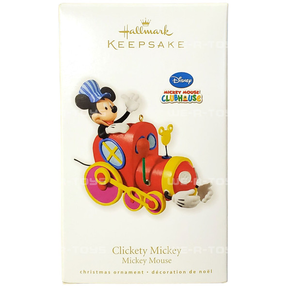 Disney Mickey Mouse Clubhouse Clickety Mickey Ornament 2010 Hallmark Keepsake