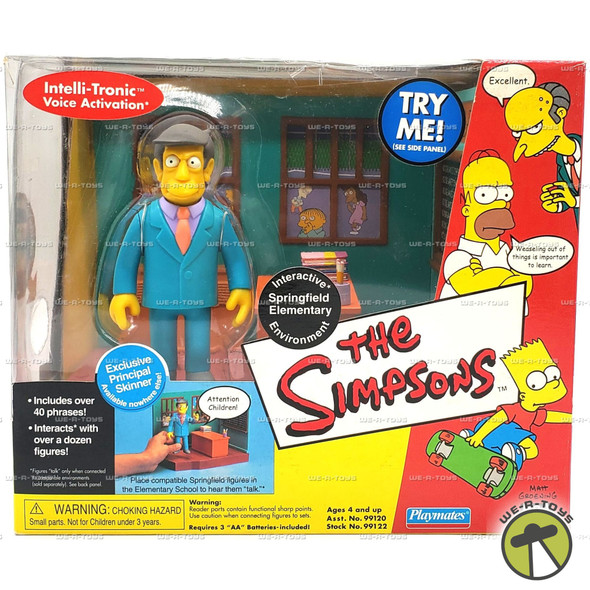 The Simpsons Interactive Springfield Elementary with Principal Skinner Figure