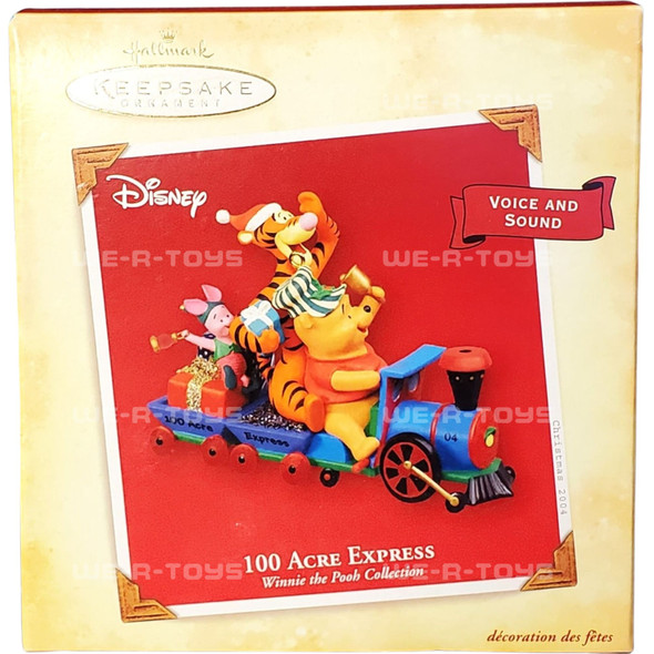 100 Acre Express Winnie The Pooh Collection Ornament 2004 Hallmark Keepsake