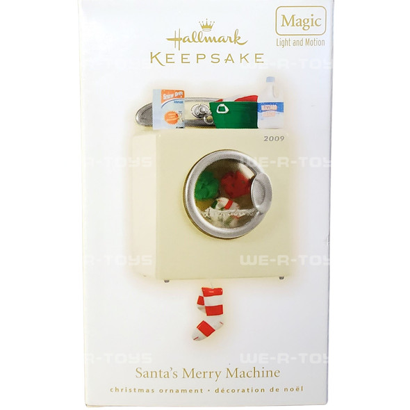Santa’s Merry Machine Ornament 2009 Hallmark Keepsake