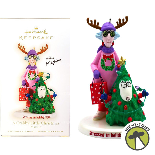 Maxine A Crabby Little Christmas Ornament 2009 Hallmark Keepsake