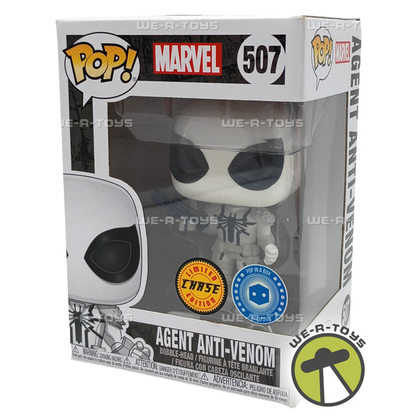 Funko Pop! Marvel Agent Anti-Venom Vinyl Figure Chase Limited Edition #507