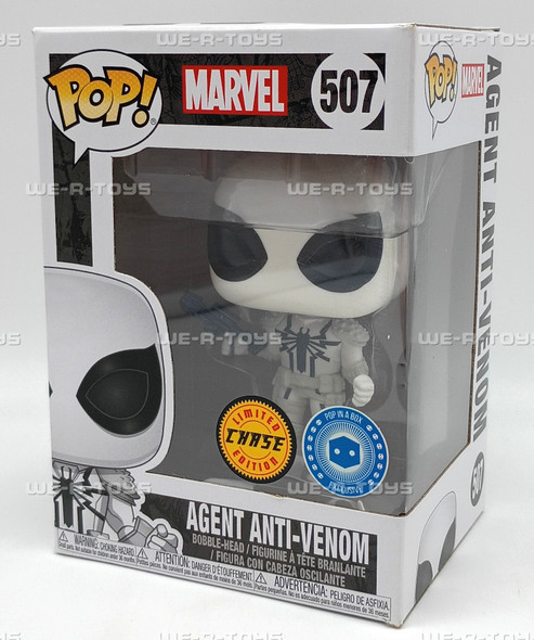 Funko Pop! Marvel Agent Anti-Venom Vinyl Figure Chase Limited Edition #507