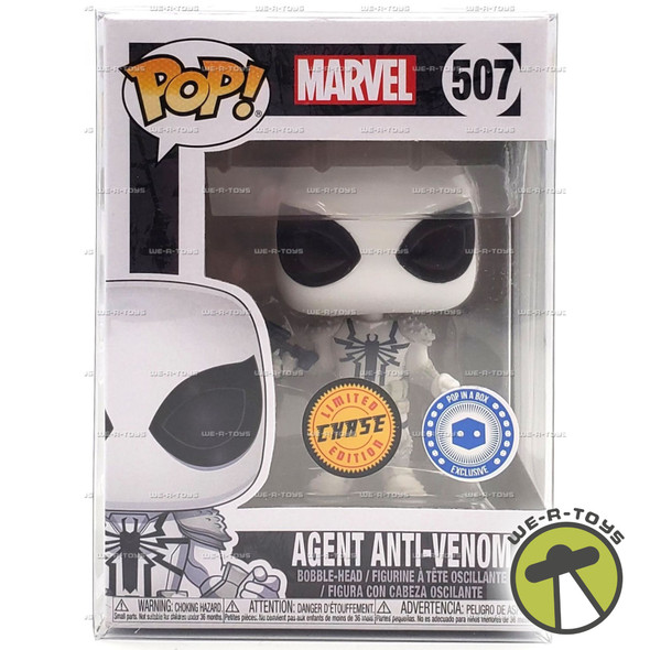 Funko Pop! Marvel Agent Anti-Venom Vinyl Figure Chase Limited Edition #507