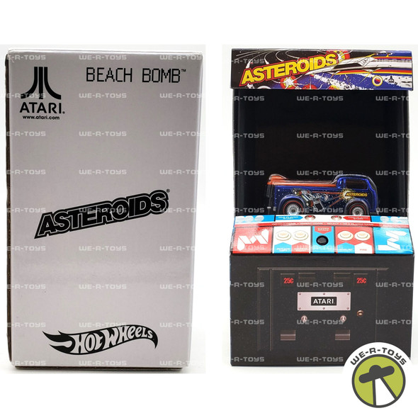 Hot Wheels Atari Asteroids Beach Bomb Pickup Vehicle 2013 Mattel #X0558-0910